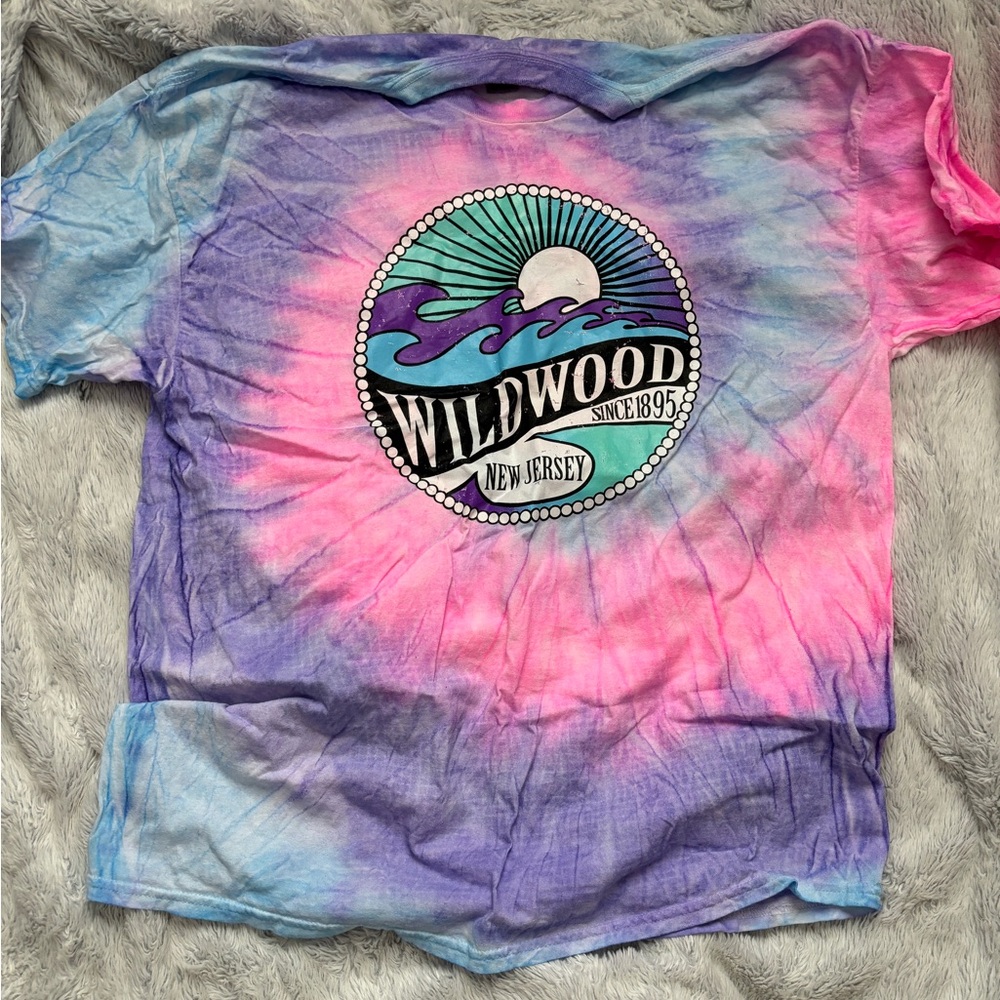 Wildwood, New Jersey tie-dye T-shirt